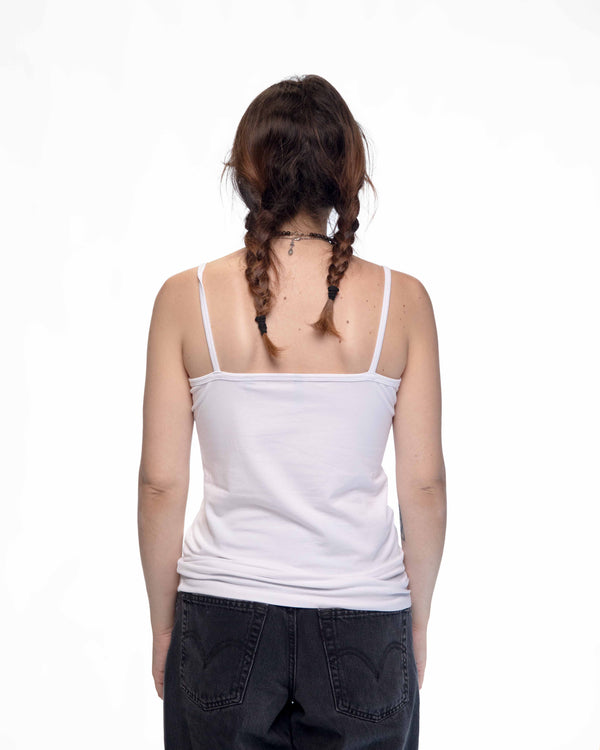 DDP95 B&W – Débardeur bretelles femme coupe droite