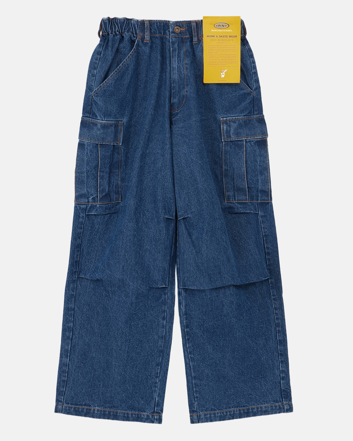 Pantalon Cargo DDP en Denim DDP – vue 4