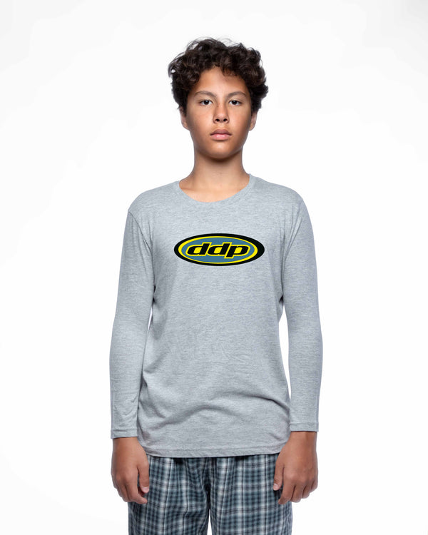 DDP95 – T-shirt manches longues enfant coupe droite