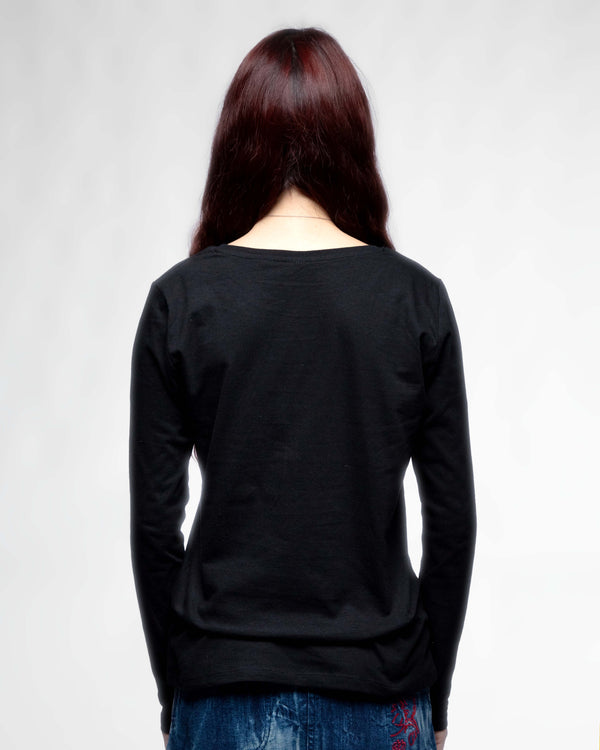 Petit DDP95 – T-shirt manches longues femme coupe droite