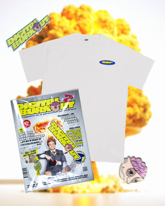 Pack DDP x Digital Burnout – T-shirt & magazine