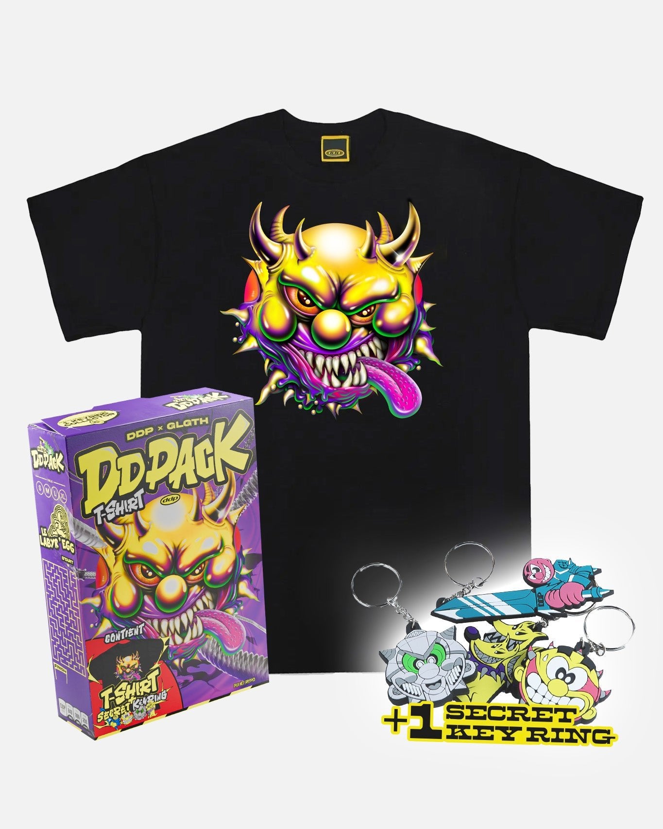 DDP x Golgotha – Pack Tee-shirt collector