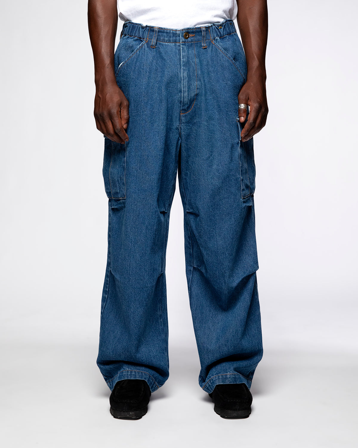 Pantalon Cargo DDP en Denim