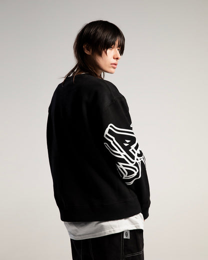 1995 – Sweat col rond coupe droite