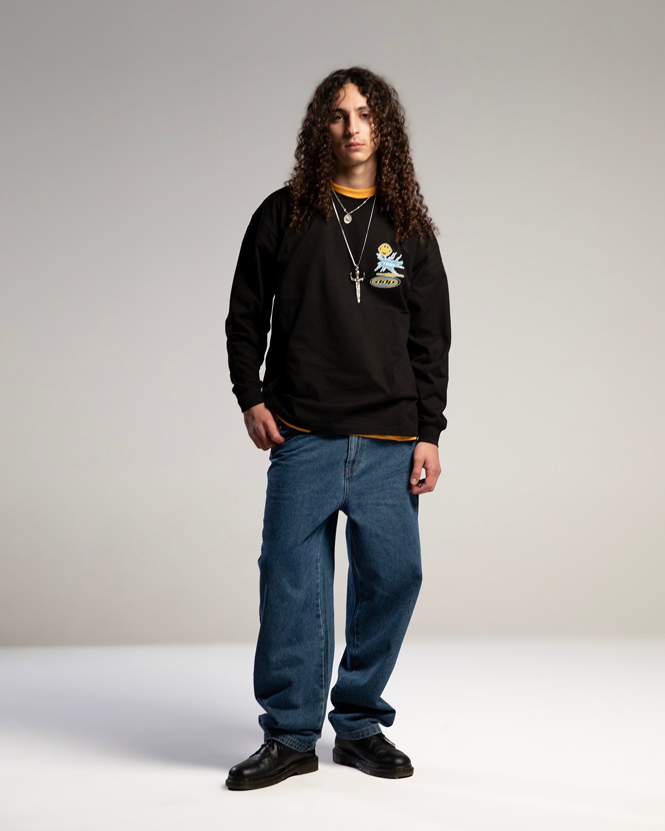 Denim Pant – Pantalon coupe droite en denim