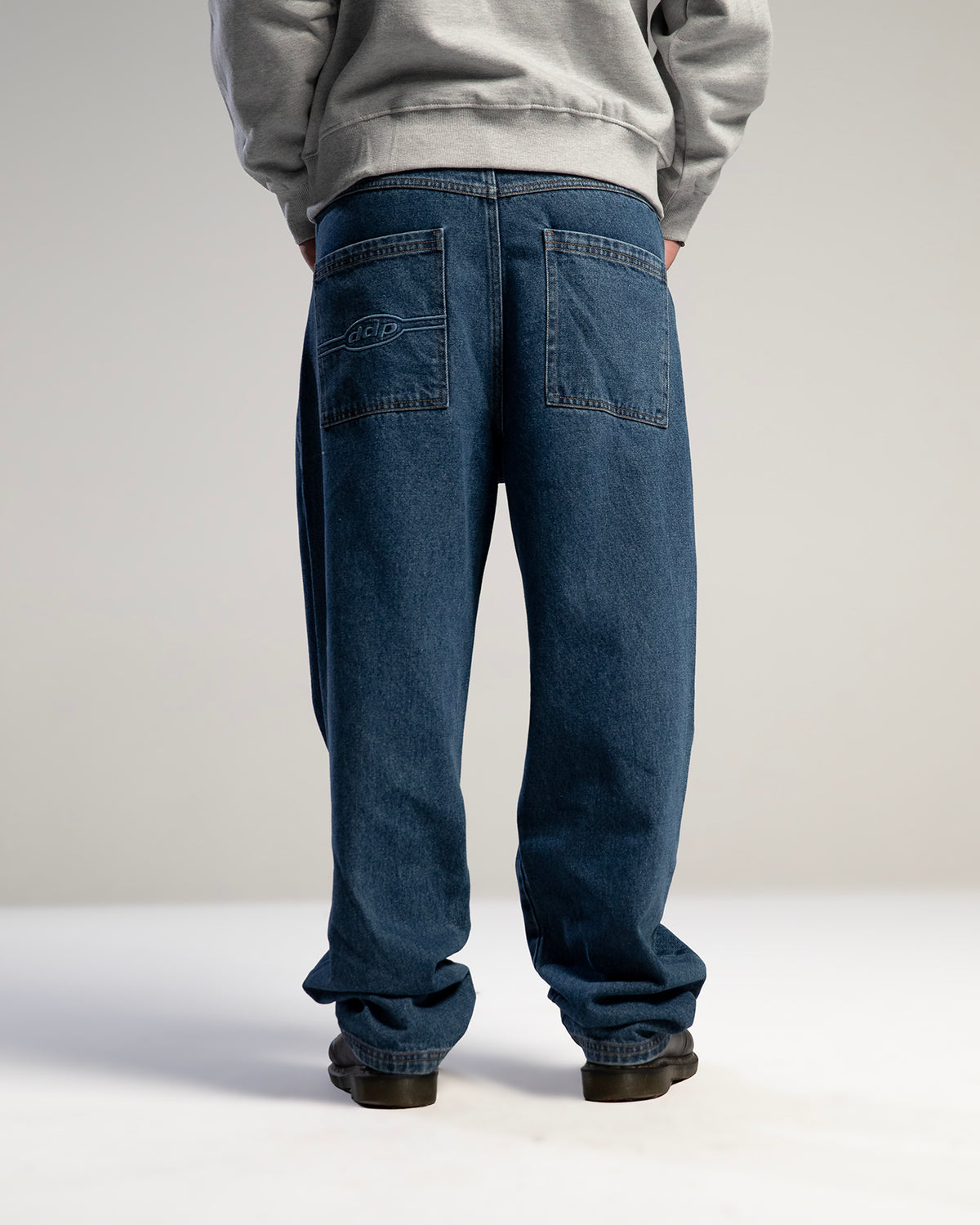 Pantalon coupe droite en denim Denim Pant - DDP - vue detail 7