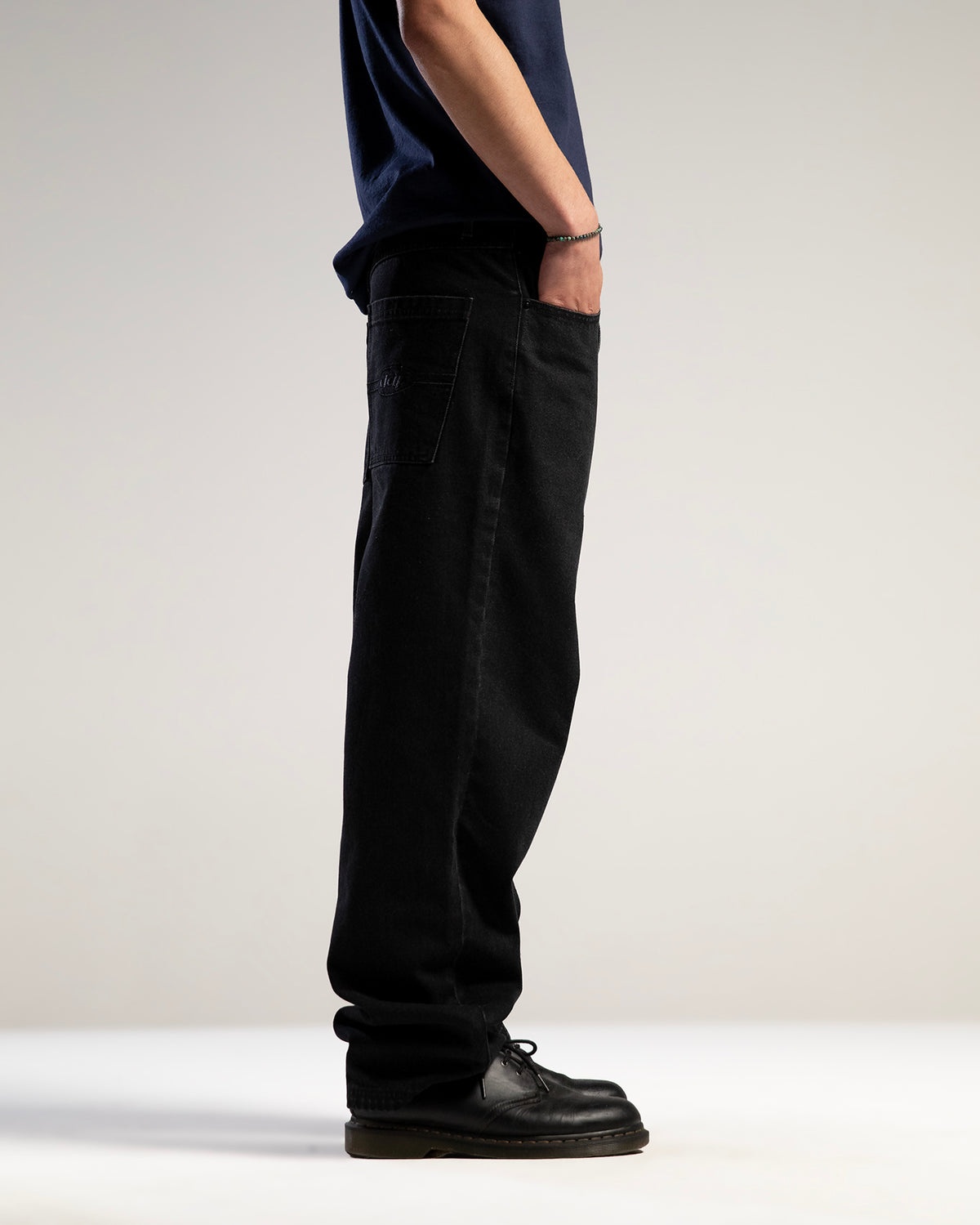 Pantalon coupe droite en denim Denim Pant - DDP - vue detail 3
