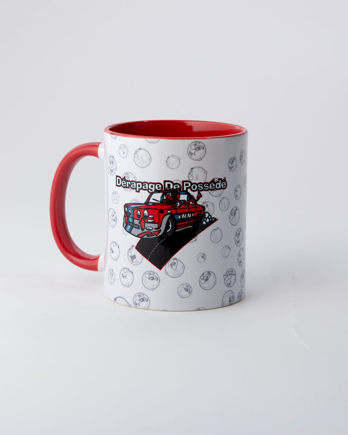 Mug ceramique Derapage de Possede - DDP - vue detail 3