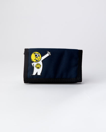 Eggman95 – Portefeuille en coton bleu marine