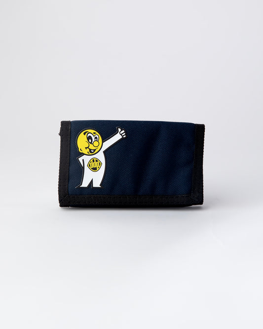 Eggman95 – Portefeuille en coton bleu marine