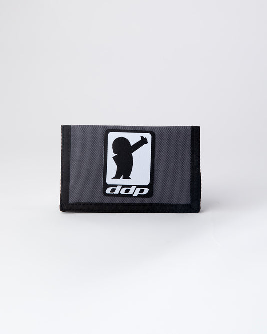 Eggman in B&W – Portefeuille en coton gris