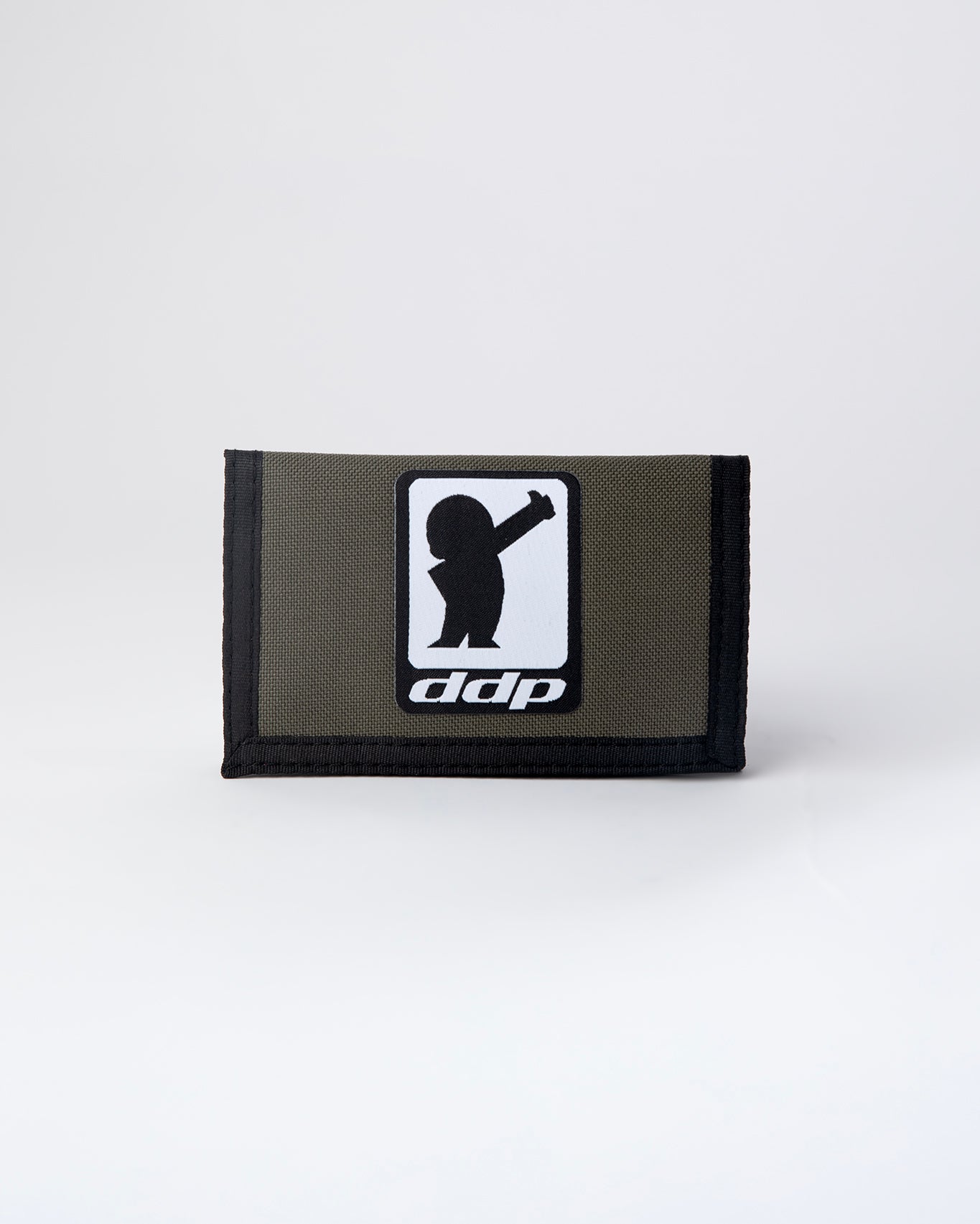 Eggman in B&W – Portefeuille en coton kaki