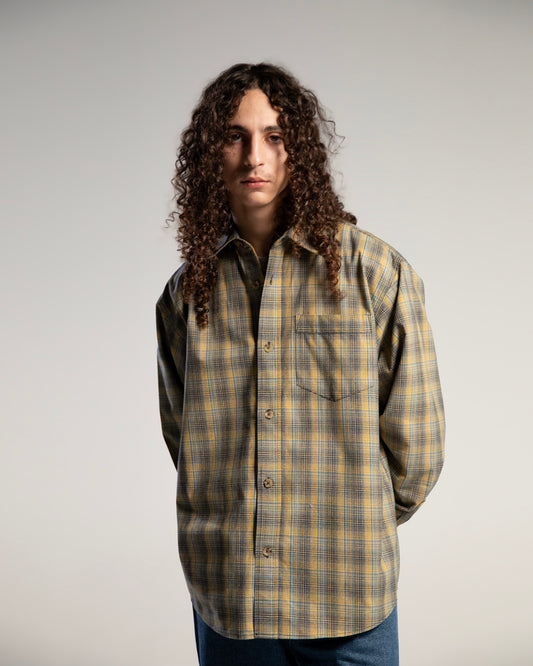 Chemise Carreaux – Chemise archive en coton coupe droite