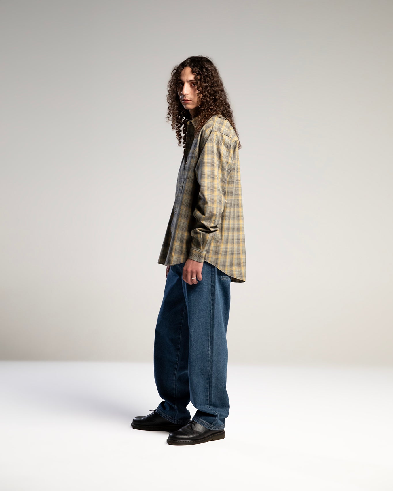 Chemise Carreaux – Chemise archive en coton coupe droite