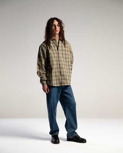 Chemise Carreaux – Chemise archive en coton coupe droite