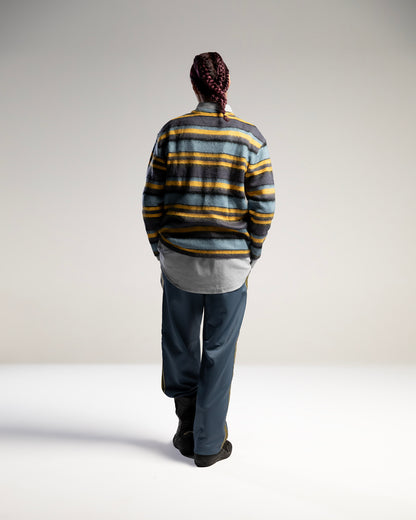 DDP Vintage – Pull en maille oversize à rayures