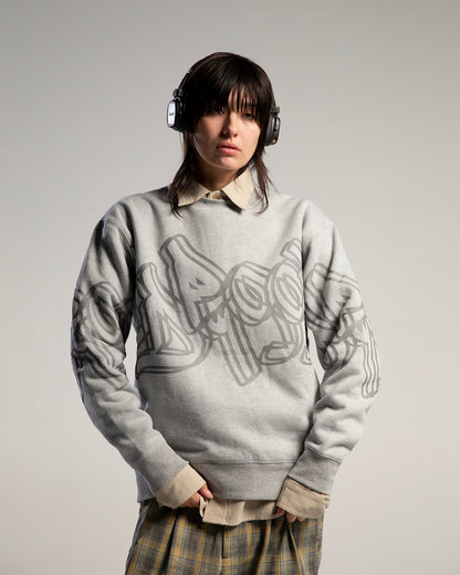 1995 – Sweat col rond coupe droite