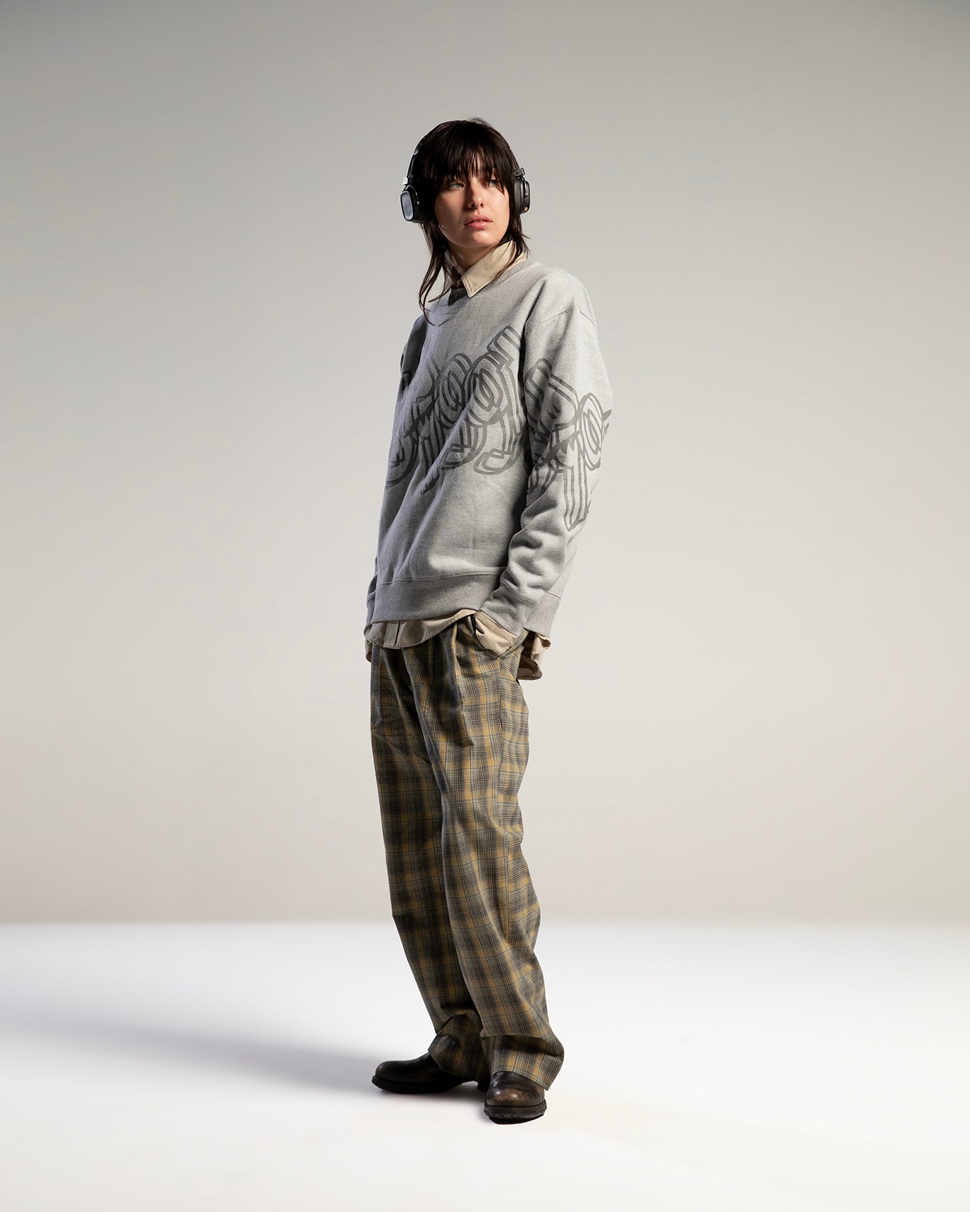 1995 – Sweat col rond coupe droite