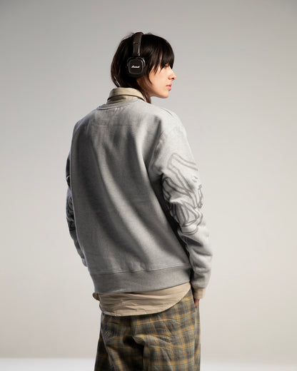 1995 – Sweat col rond coupe droite