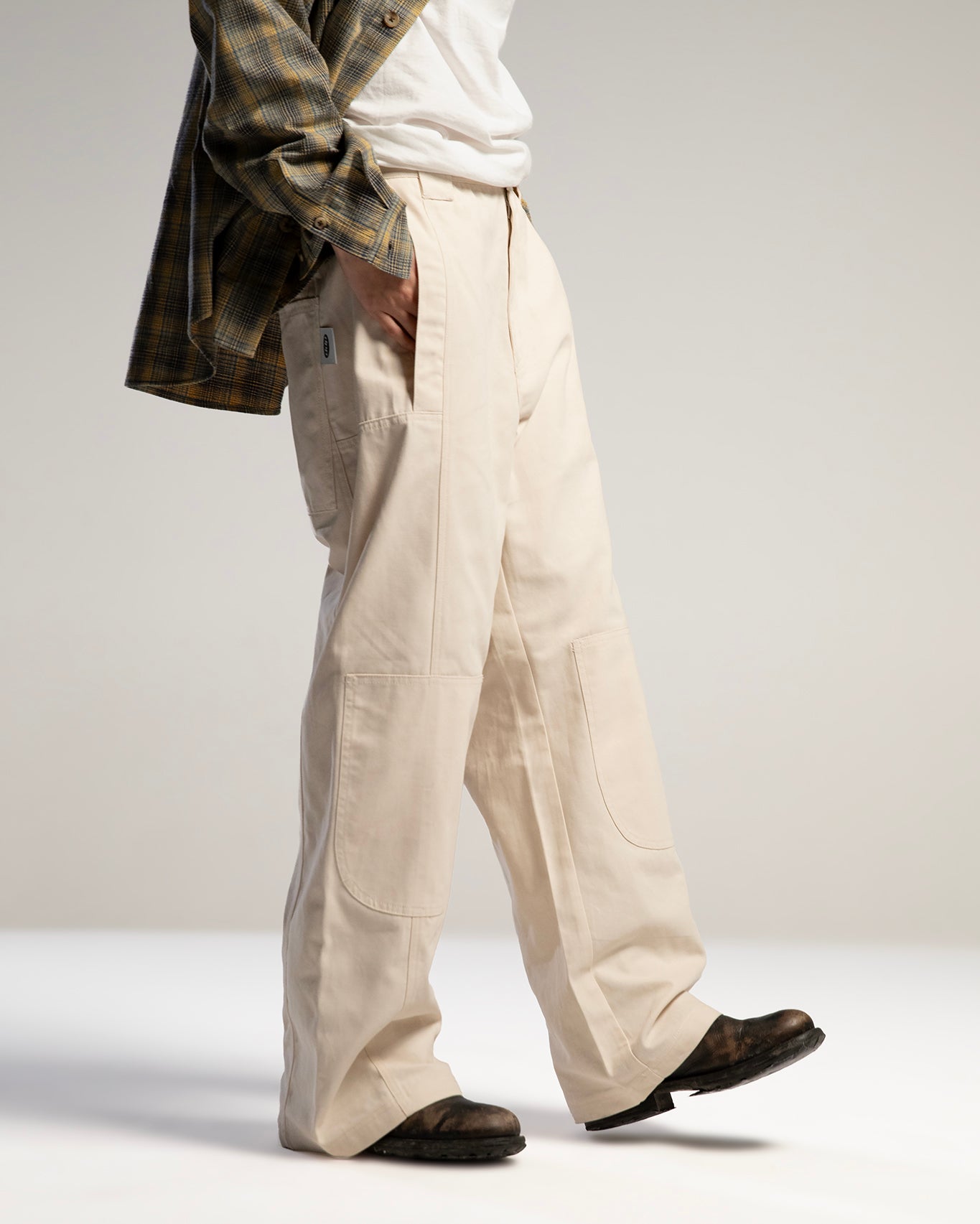 Pannel Pant 1998 – Pantalon double knee en coton