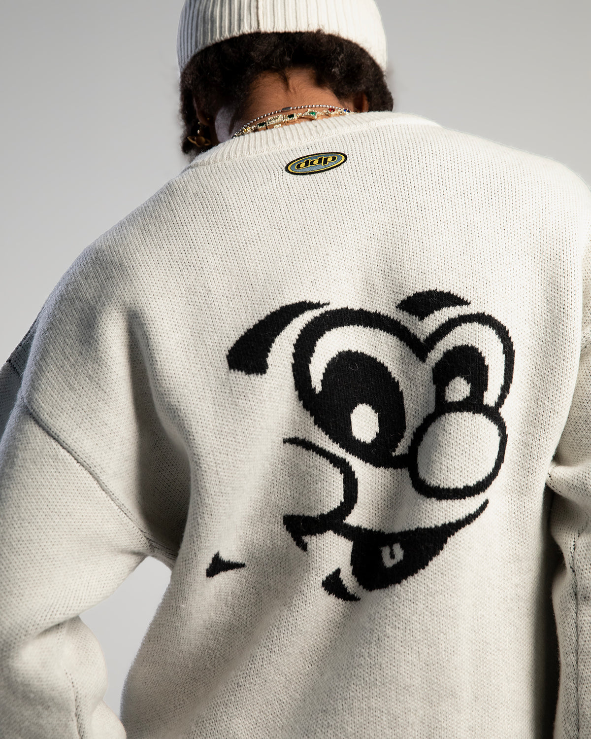Eggman – Pull en laine coupe droite