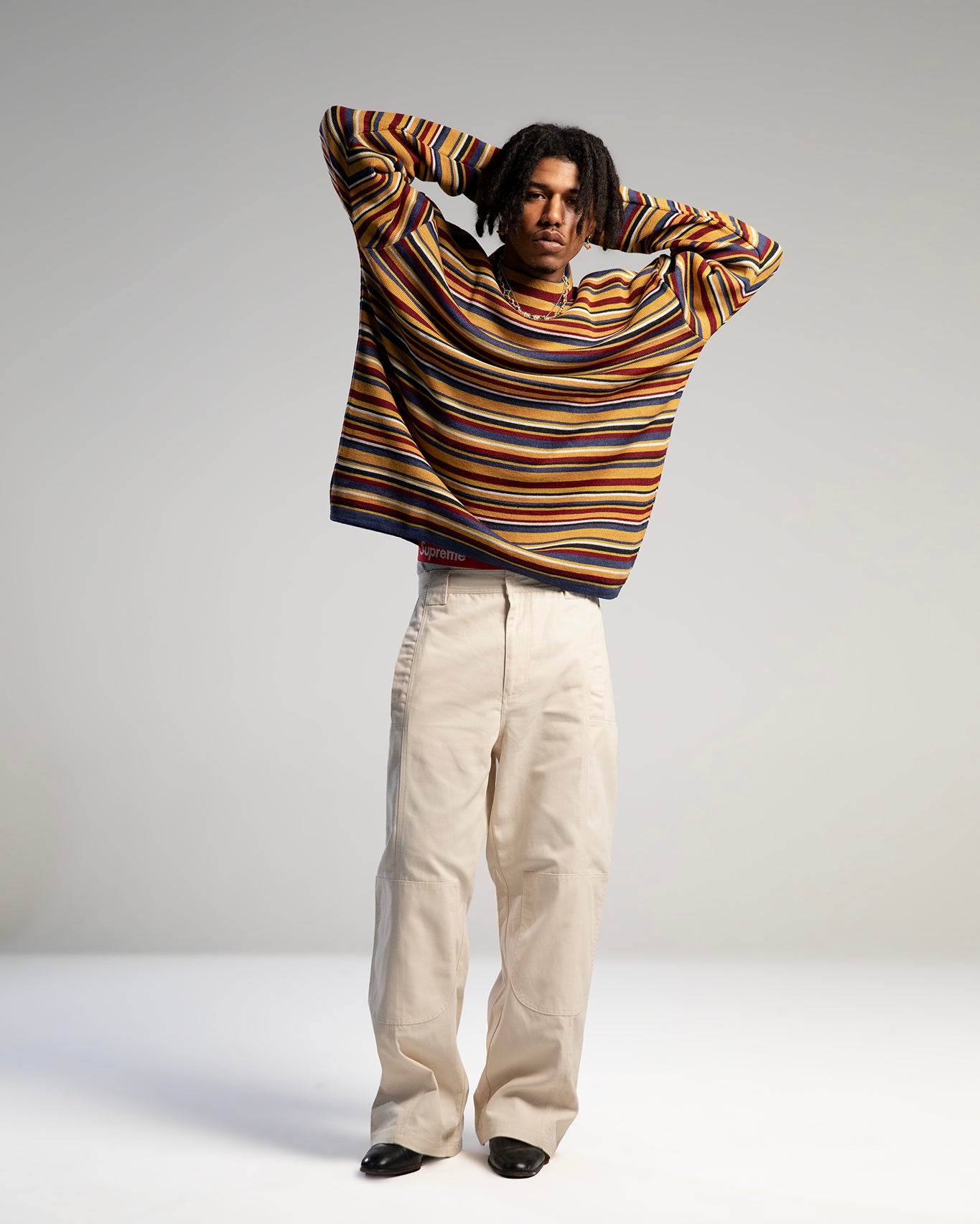 Pannel Pant 1998 – Pantalon double knee en coton