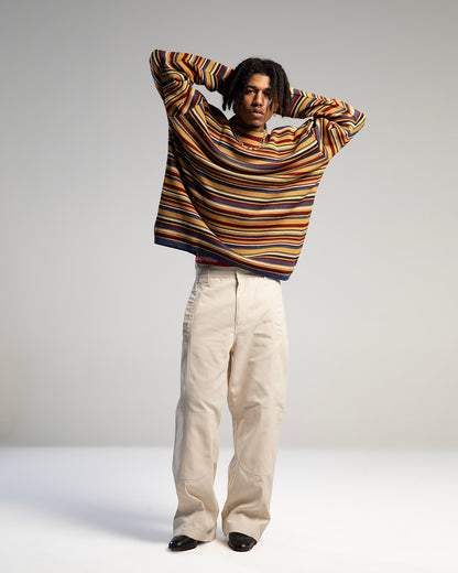 Pannel Pant 1998 – Pantalon double knee en coton