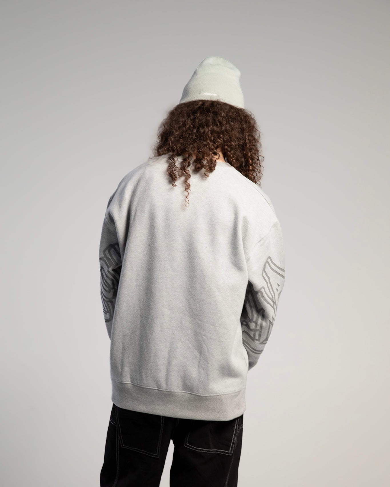 1995 – Sweat col rond coupe droite