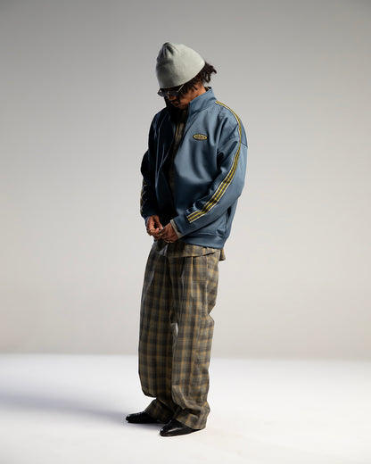 Baggy Carreaux – Pantalon coupe large en coton