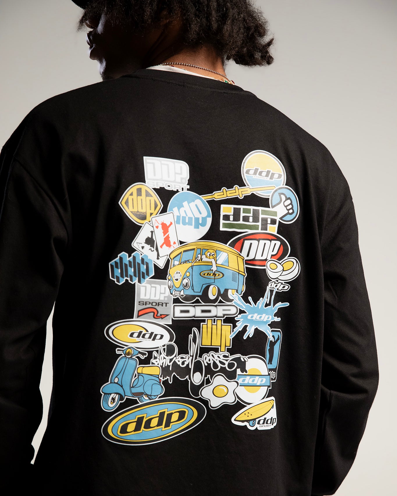 DDP Heritage – T-shirt manches longues coupe droite