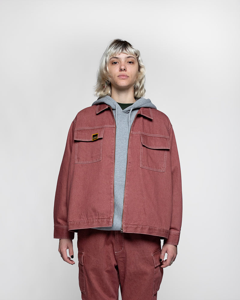DENIM COACH JACKET