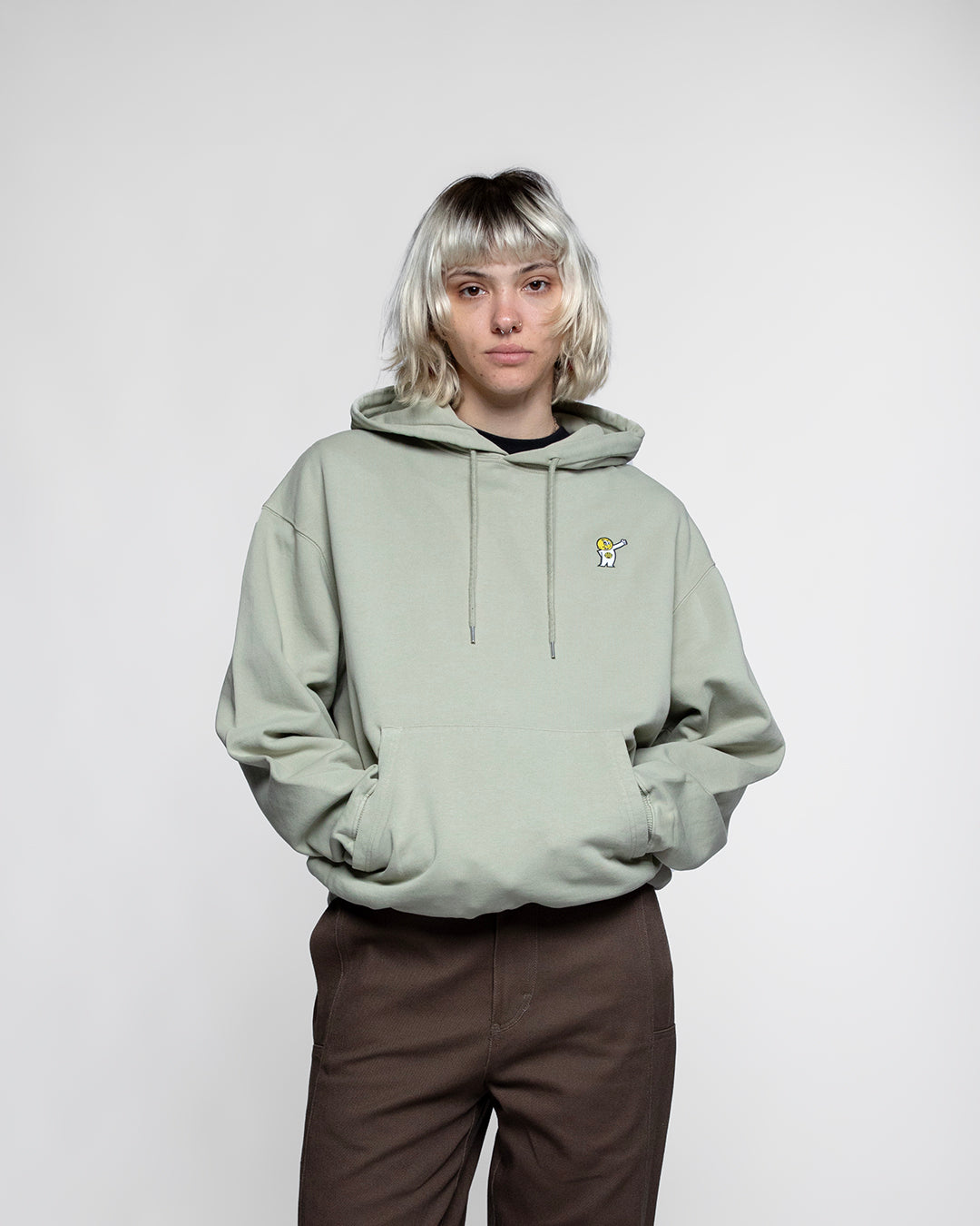 Hoodie boxy EGGMAN95 - DDP - vue detail 5