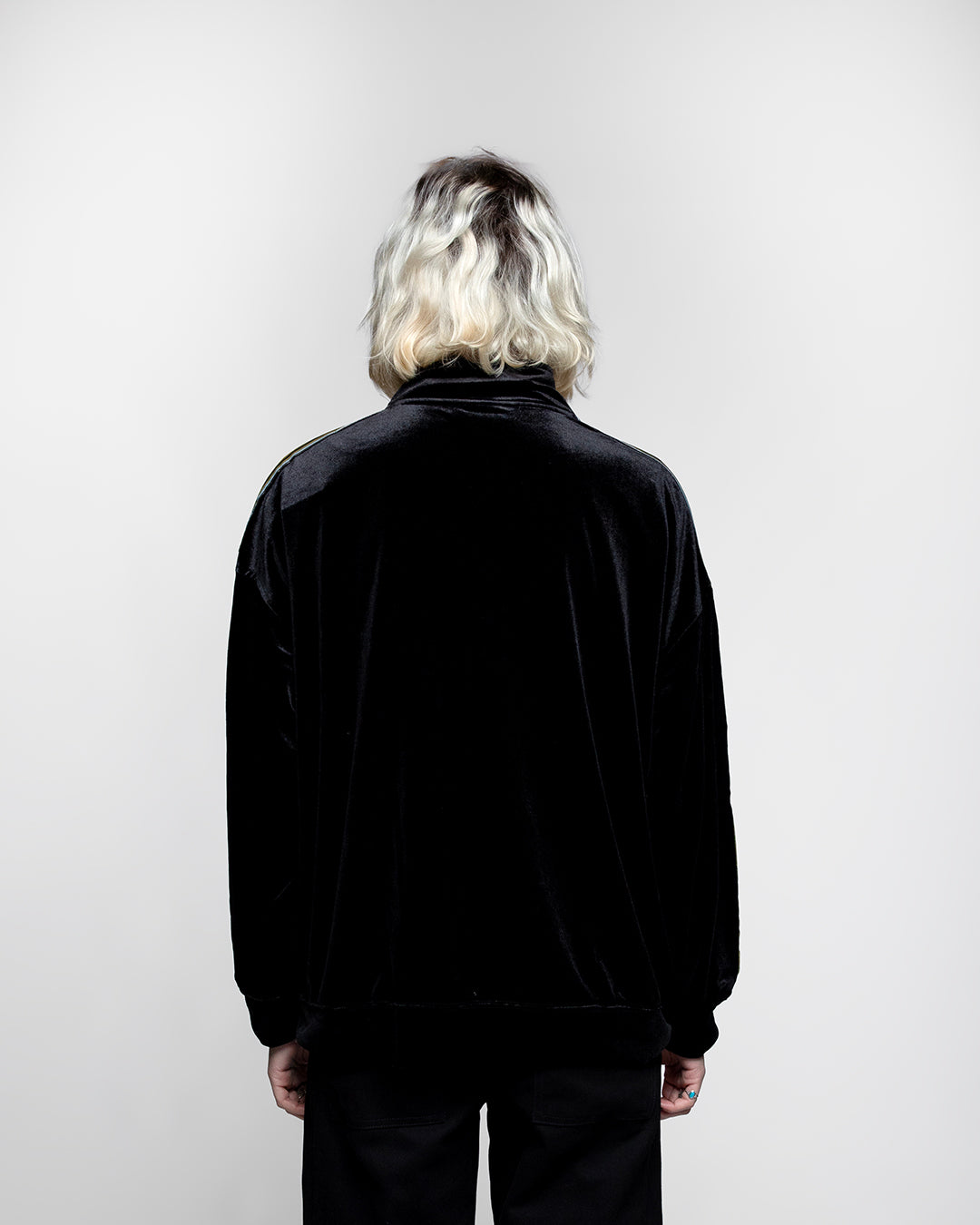 Track Jacket DDP zippée en velours