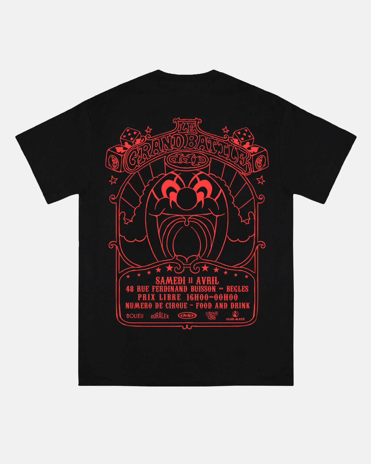 BATTLE DDP 3 - T-shirt coupe droite