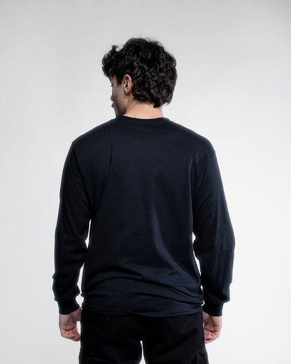 EGGMAN95 – T-shirt manches longues coupe droite