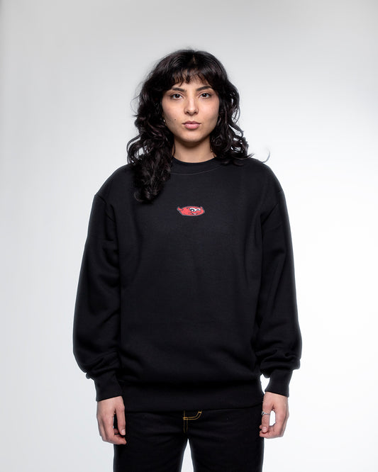 Flat Eggdevil – Sweat col rond