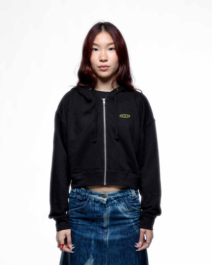 Petit DDP95 – Hoodie crop zippé femme