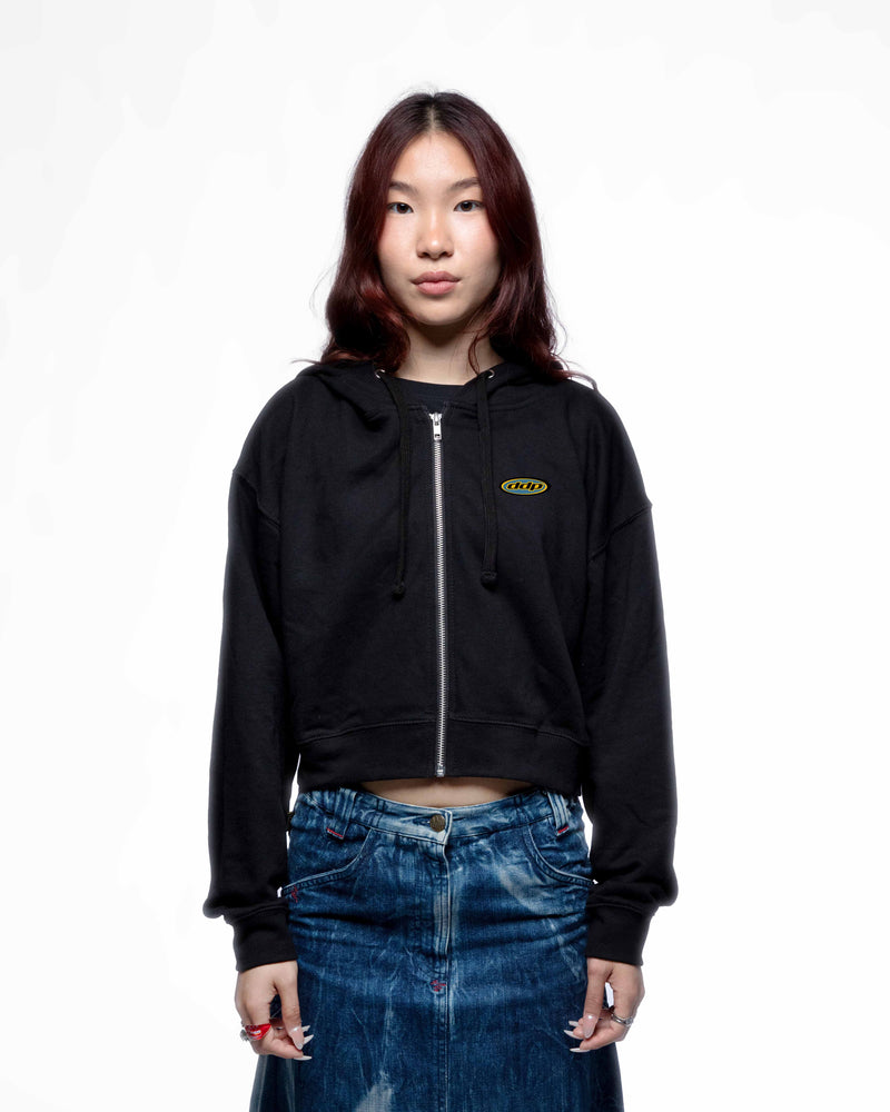 Petit DDP95 – Hoodie crop zippé femme