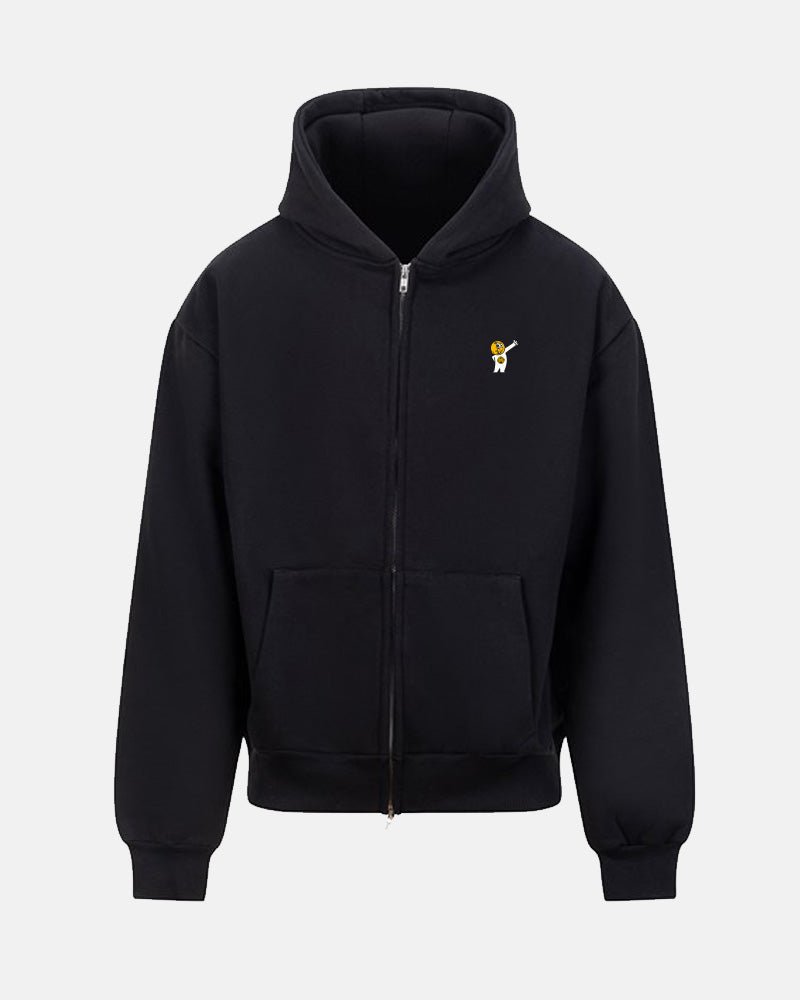 Hoodie zippe EGGMAN95 - DDP - vue detail 4