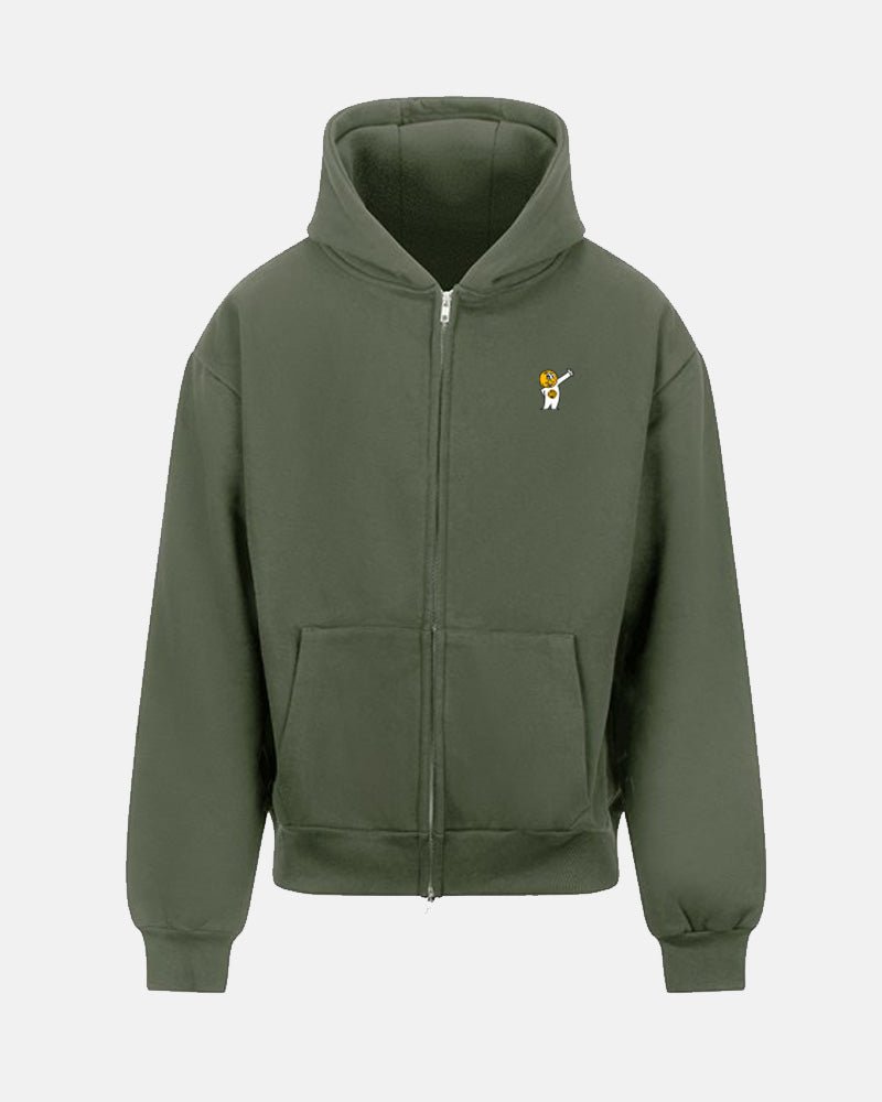 Hoodie zippe EGGMAN95 - DDP - vue detail 6