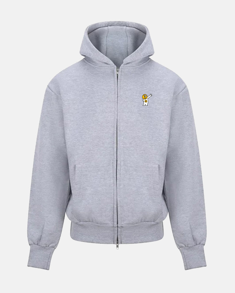 Hoodie zippe EGGMAN95 - DDP - vue detail 5