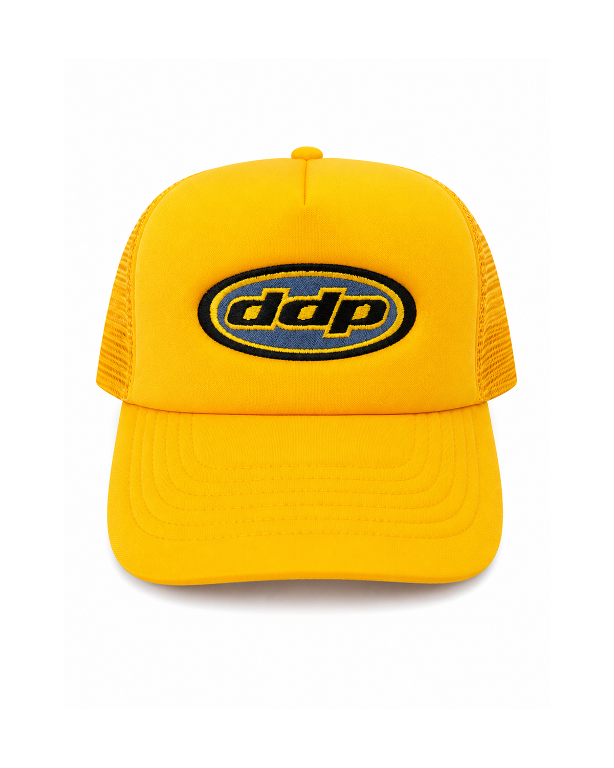Casquette trucker en filet DDP 95 - Jaune