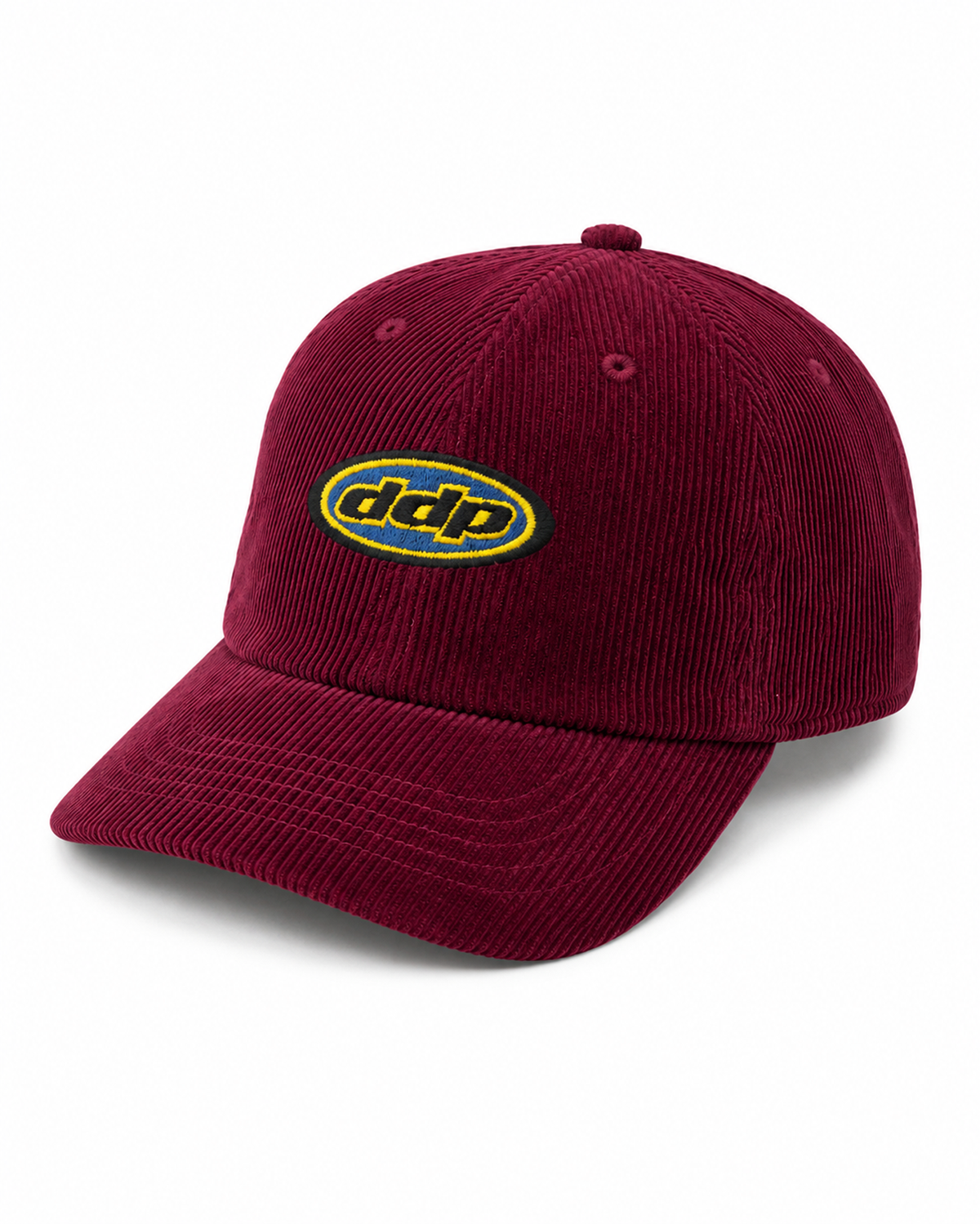 Baseball cap en velours cotele Petit DDP 95 - Bordeaux vue detail 2