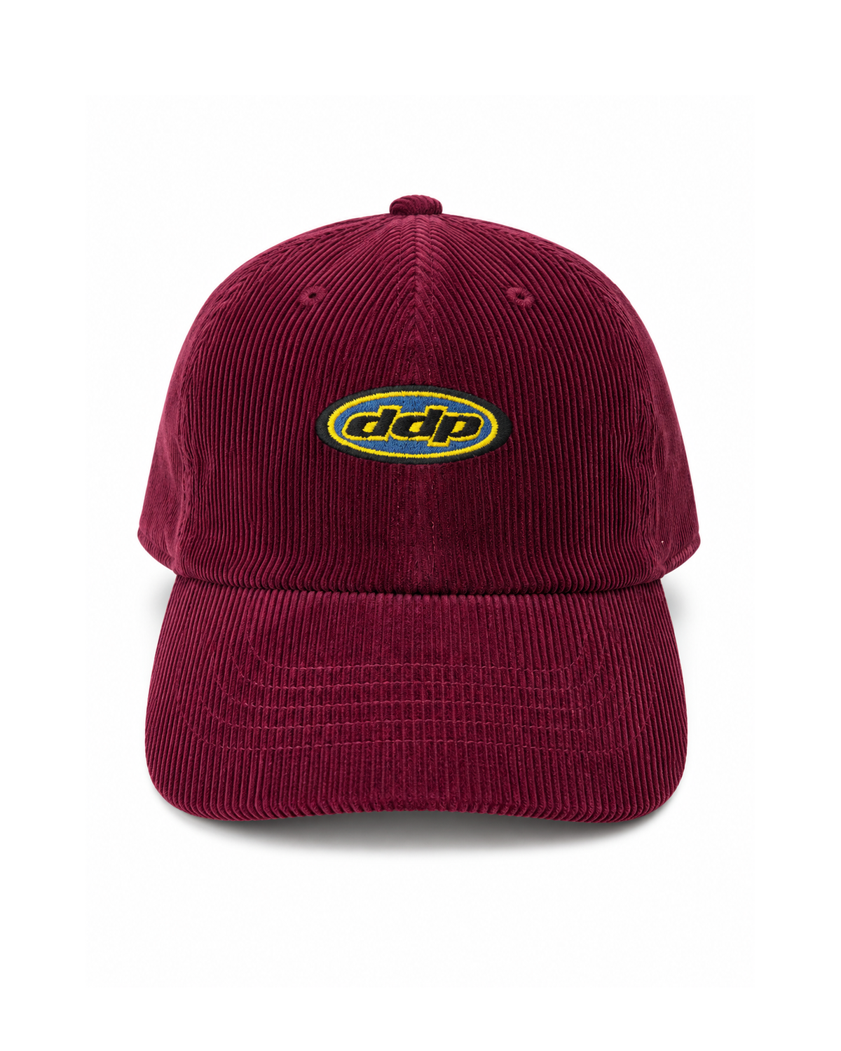 Baseball cap en velours cotele Petit DDP 95 - Bordeaux