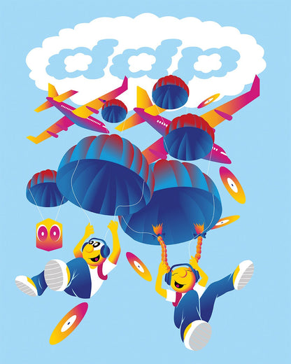 DDP x Flying Festival – T-shirt coupe droite