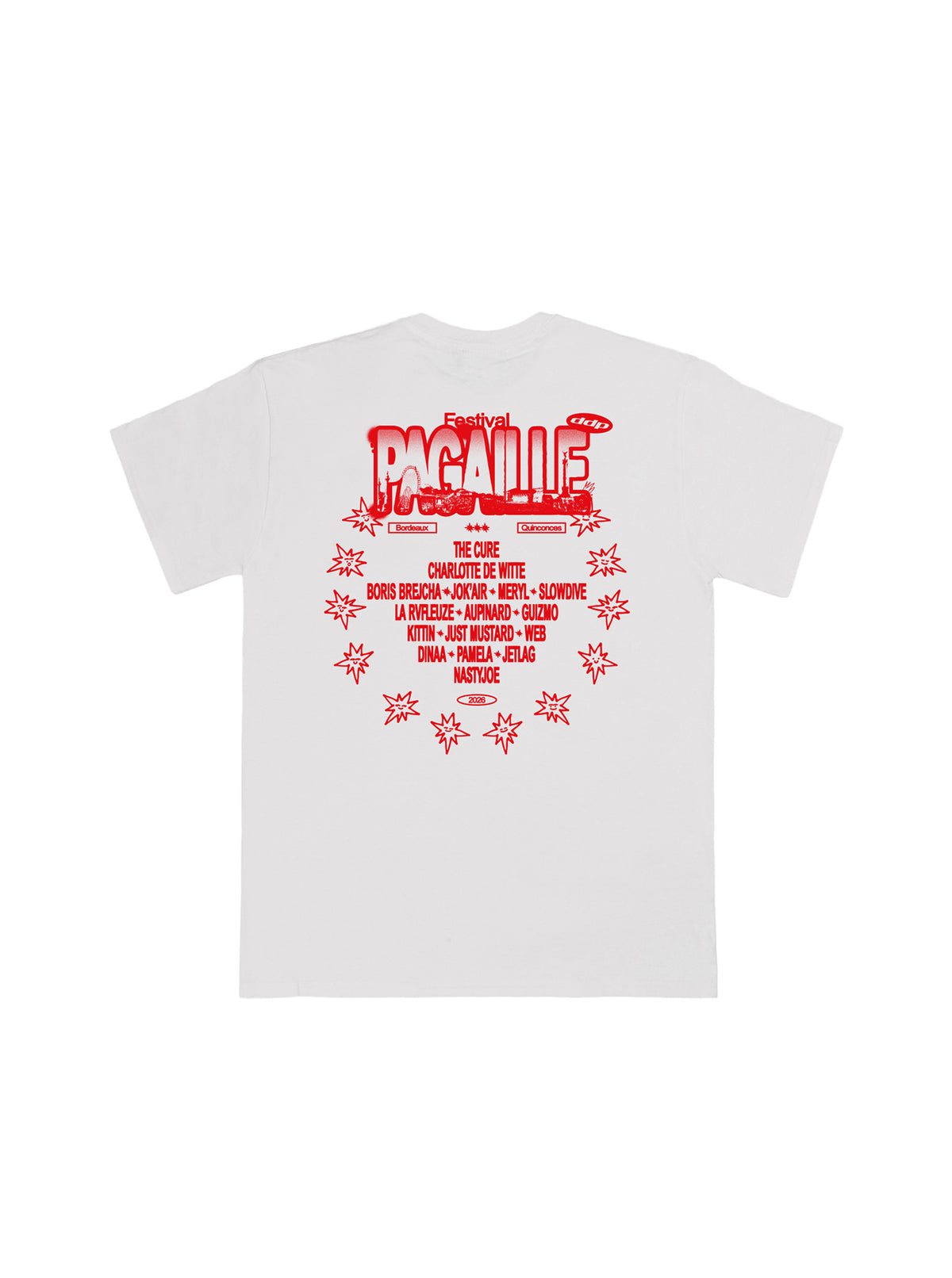PRÉCOMMANDES DDP x Pagaille Festival – T-shirt coupe droite