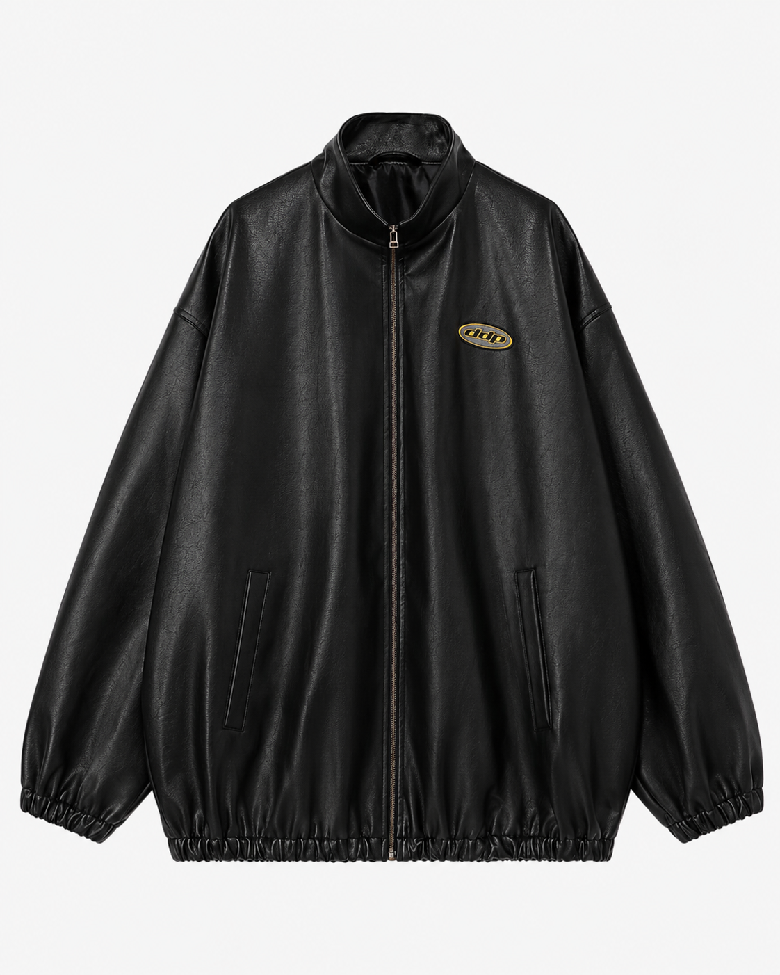 Track Jacket DDP en simili cuir