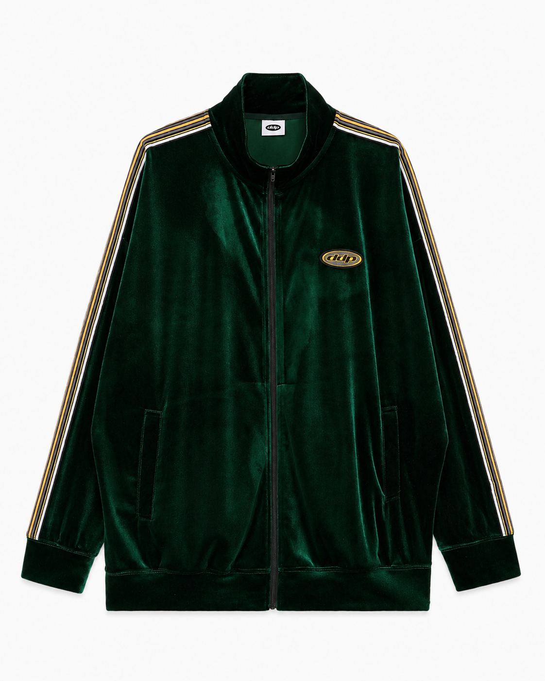 Track Jacket DDP zippée en velours