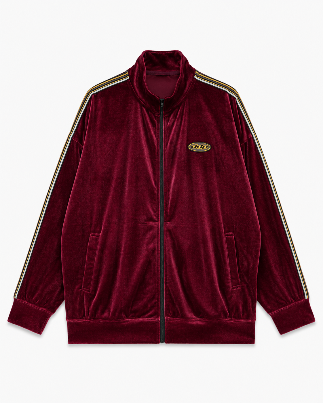 Track Jacket DDP zippée en velours